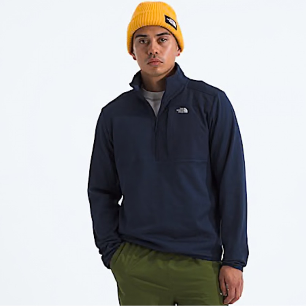 The North Face Men’s Nimble Shirt/Jacket Size Large  Softshell Pullover Navy